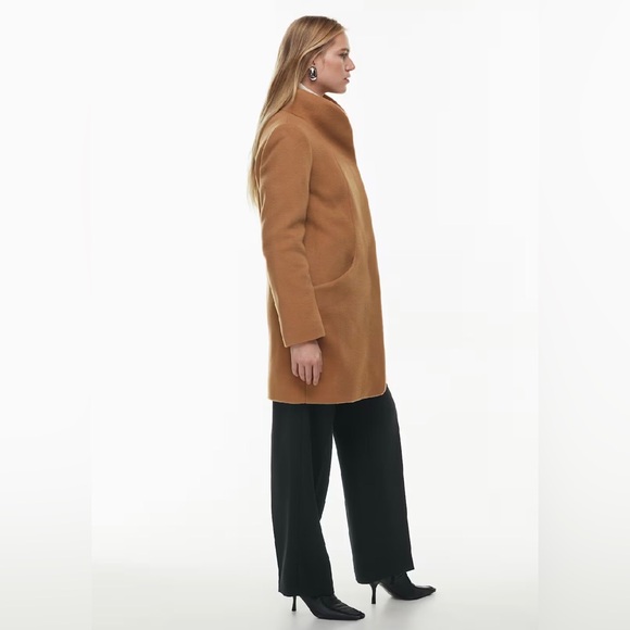 Wilfred The Cocoon Coat New - Wool Cashmere - Classic Camel - Picture 3 of 15